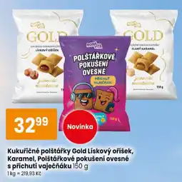 TEMPO Bona Vita Kukuřičné polštářky Gold Lískový oříšek nabídka