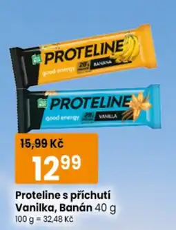 TEMPO Proteline s příchutí Vanilka, Banán nabídka