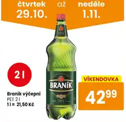TEMPO Braník výčepní nabídka