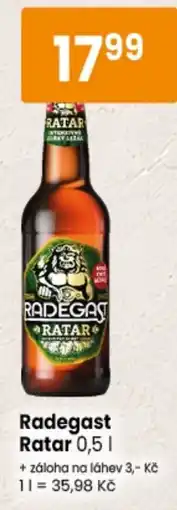 TEMPO Radegast Ratar nabídka