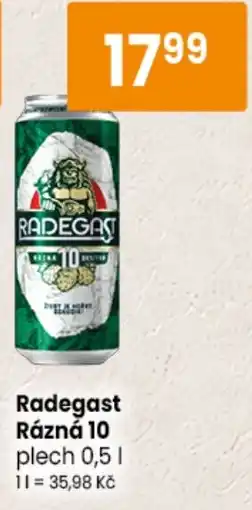 TEMPO Radegast Rázná 10 nabídka