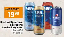 TEMPO Birell světlý, řezaný, za studena chmelený, stylu IPA nabídka