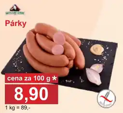 PLUS JIP Německé párky nabídka