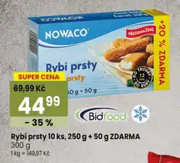 TEMPO Nowaco rybí prsty nabídka
