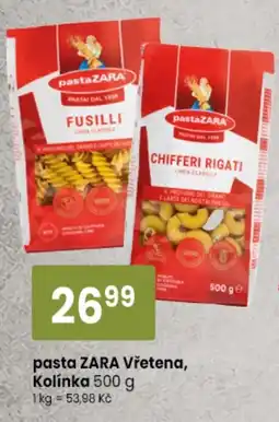 TEMPO pasta ZARA Vřetena nabídka