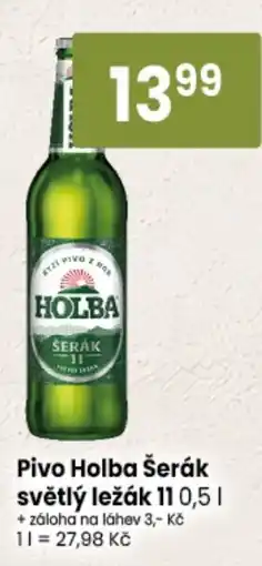 TEMPO Holba šerák světlý ležák nabídka