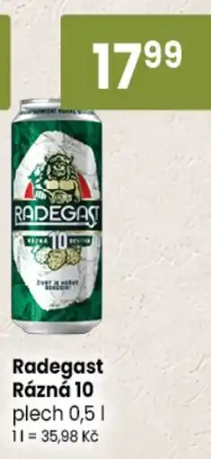TEMPO Radegast Rázná 10 nabídka