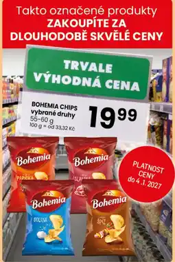TEMPO Bohemia chips vybrané druhy nabídka