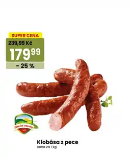 TEMPO Slezské uzeniny Klobása z pece nabídka