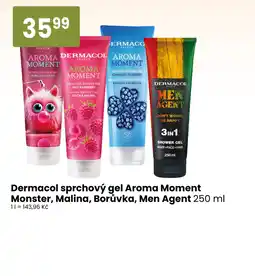 TEMPO Dermacol sprchový gel Aroma Moment Monster, Malina, Borůvka, Men Agent nabídka