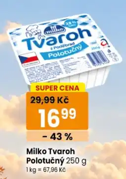 TEMPO Milko Tvaroh Polotučný nabídka