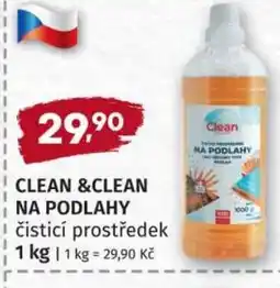 Konzum Clean & Clean na podlahy nabídka