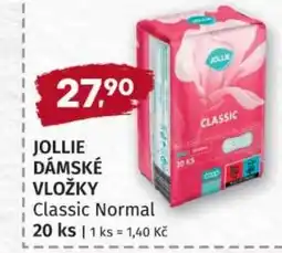 Konzum Jollie dámské vložky classic normal nabídka
