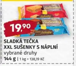 Konzum Sušenky sladká tečka nabídka