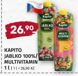 Konzum Kapito jablko 100%/multivitamin nabídka