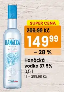 TEMPO Hanácká vodka 37,5% nabídka
