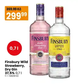 TEMPO Finsbury Wild Strawberry, Dry Gin nabídka