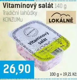 Konzum Konzum vitaminovy salat nabídka