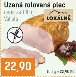 Konzum Váhala uzená rolováná plec nabídka