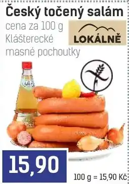 Konzum Český točený salám nabídka