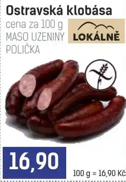 Konzum Ostravská klobása nabídka