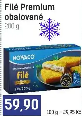 Nowaco filé Premium obalované