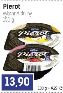 Konzum Pierot vybrané druhy nabídka