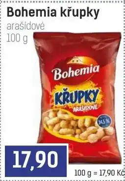 Konzum Bohemia arašidové křupky nabídka