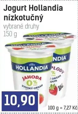 Konzum Hollandia jogurt nízkotučný vybrané druhy nabídka