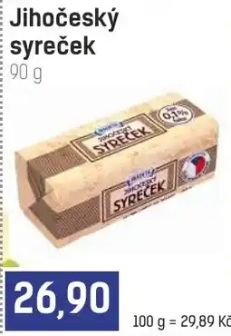 Konzum Jihočeský syreček nabídka