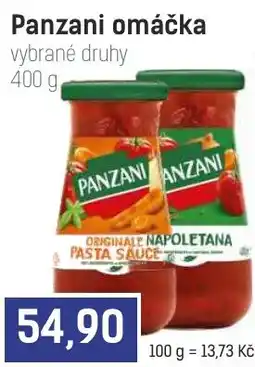 Konzum Panzani omáčka nabídka