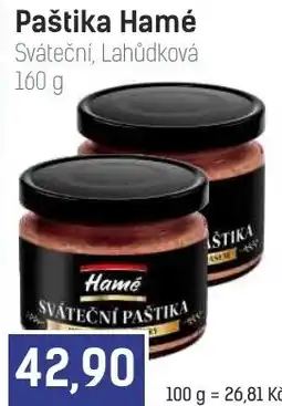 Konzum Hamé sváteční paštika nabídka