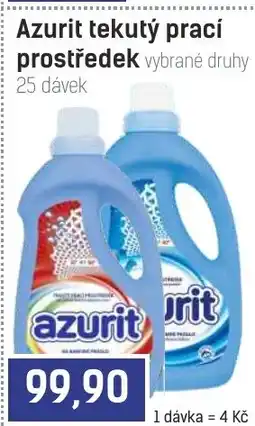 Konzum Azurit tekutý prací prostředek nabídka