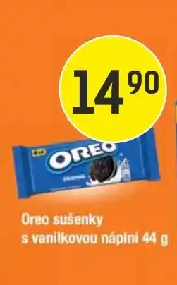 Konzum Oreo sušenky s vanilkovou náplní nabídka