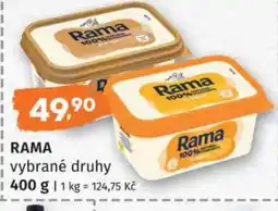 Konzum Rama vybrané druhy nabídka