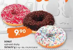 Konzum Donut vybrané druhy nabídka