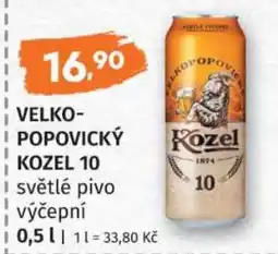Konzum Kozel velko-popovický 10 nabídka