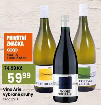 Víno Árie vybrané druhy