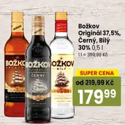 TEMPO Božkov černý, bílý, originál nabídka