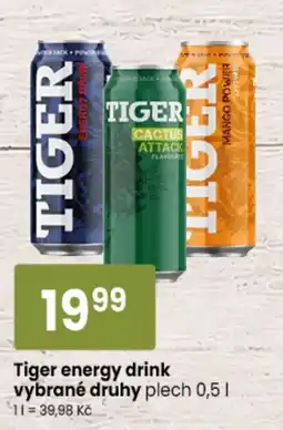 TEMPO Tiger energy drink nabídka