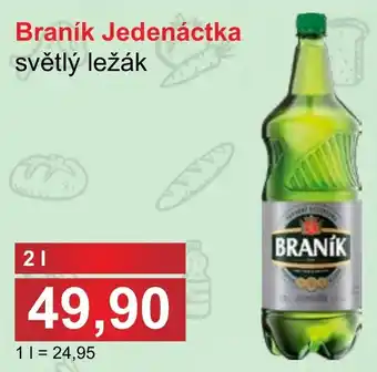 Braník Jedenáctka světlý ležák