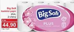 PLUS JIP Big Soft toaletní papír plus nabídka