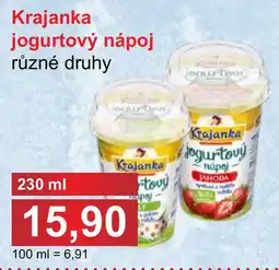 PLUS JIP Krajanka jogurtový nápoj nabídka