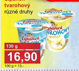 PLUS JIP Lipánek tvarohový nabídka