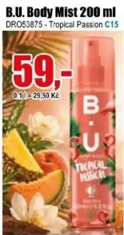 EVA B.U. Body Mist Tropical Passion nabídka