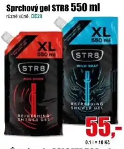 EVA Str8 sprchový gel nabídka