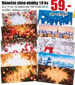 EVA Vánoční silné obálky nabídka