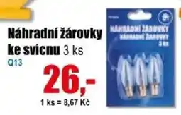 EVA Náhradní žárovky ke svícnu nabídka