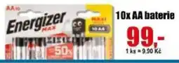 EVA Energizer 10x AA baterie nabídka