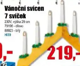 EVA Vánoční svícen 7 svíček nabídka